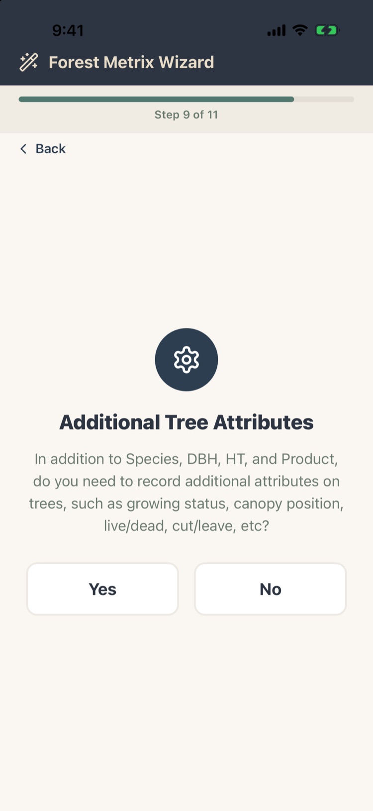 Question about additional tree attributes